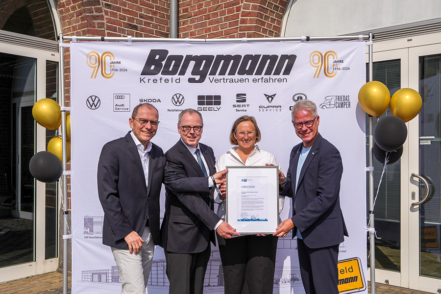 90 Jahre Autohaus Borgmann, Jubiläum 12.09.