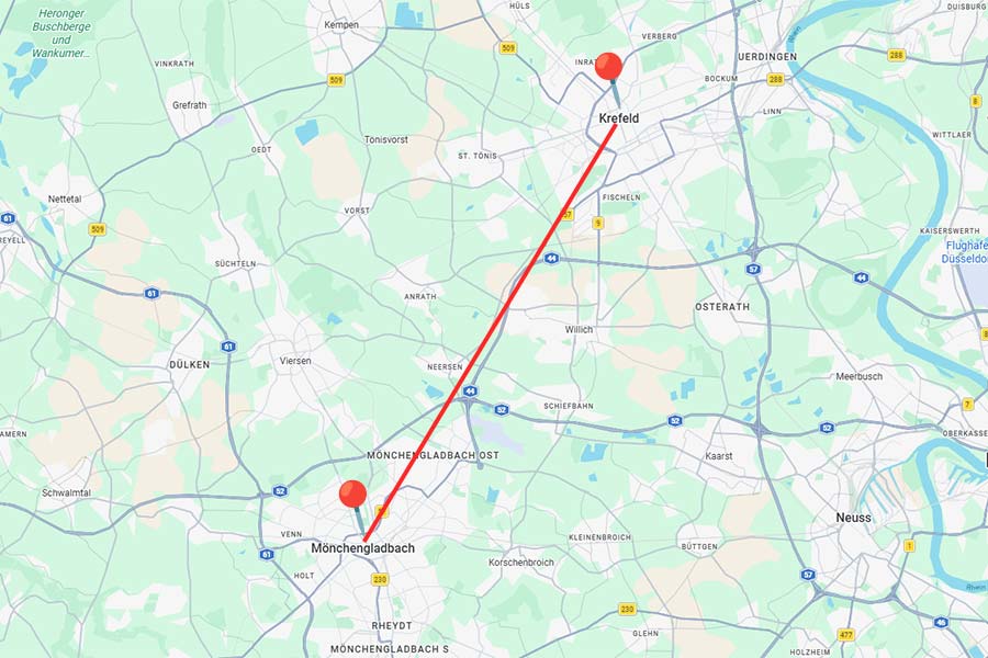 Von Mönchengladbach bis zum Kleinmetall Hundeboxen Depot Borgmann
