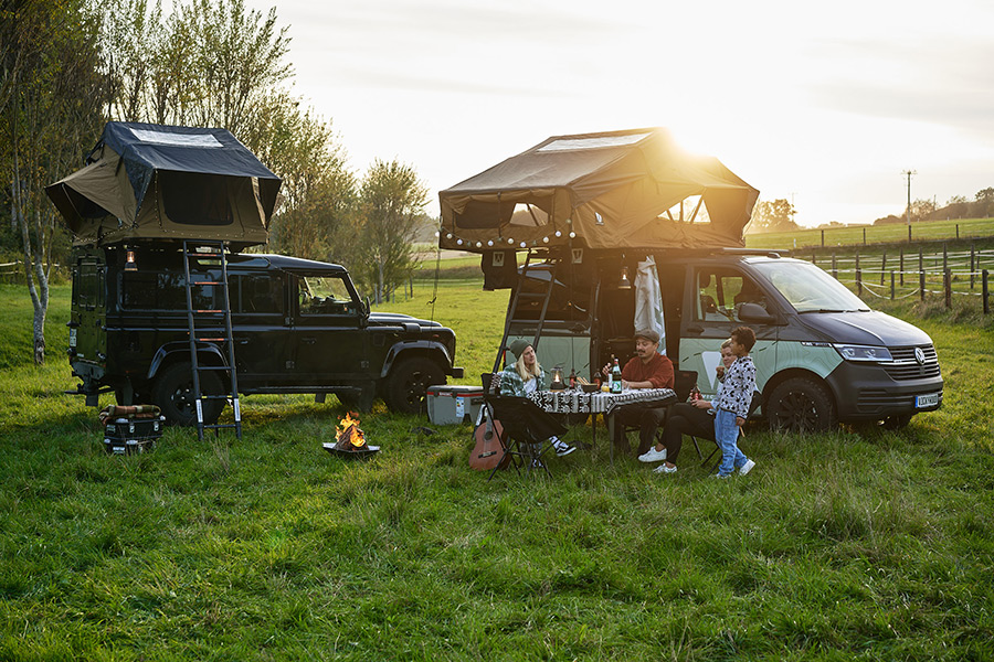 Robuste Konstruktion langlebige Camping Auto Kofferraum Lager