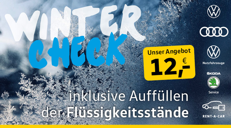 WinterCheck Autohaus Borgmann für Wohnmobile WinterCheck Autohaus Borgmann