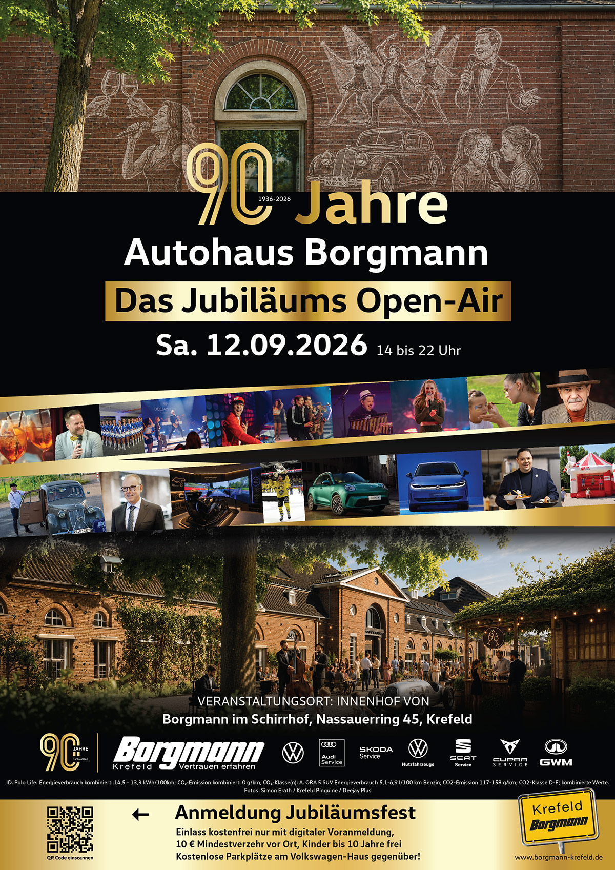 90 Jahre Jubiläums Open Air Autohaus Borgmann