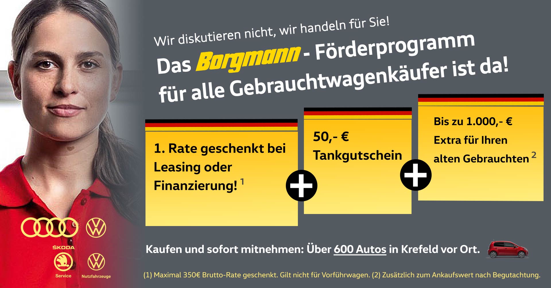 Gebrauchtwagen Förderprogramm bei Borgmann Krefeld Gebrauchtwagen Förderprogramm bei Borgmann Krefeld