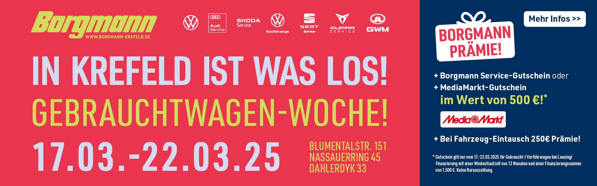 Borgmann Gebrauchtwagen-Woche 2025 Borgmann Gebrauchtwagen-Woche 2025