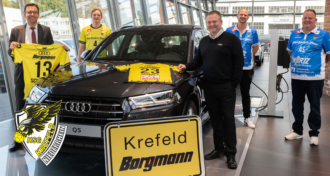 Autohaus Borgmann ist Sponsor der HSG Krefeld Niederrhein