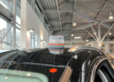 LED Blinklicht bei Autohaus Borgmann