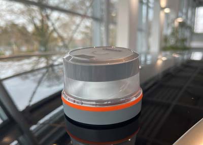 LED Blinklicht aus der Nähe