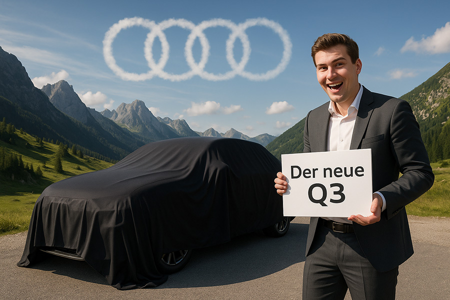Der neue Audi Q3 bei Borgmann im Schirrhof