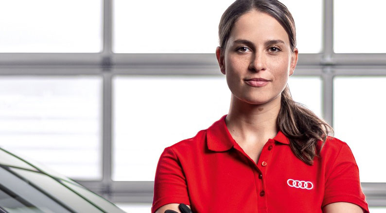 Service-Technikerin Audi Borgmann Krefeld