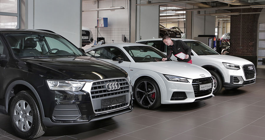 Geprüfte Gebrauchtwagen im Audi Zentrum Krefeld Geprüfte Gebrauchtwagen bei Audi Krefeld
