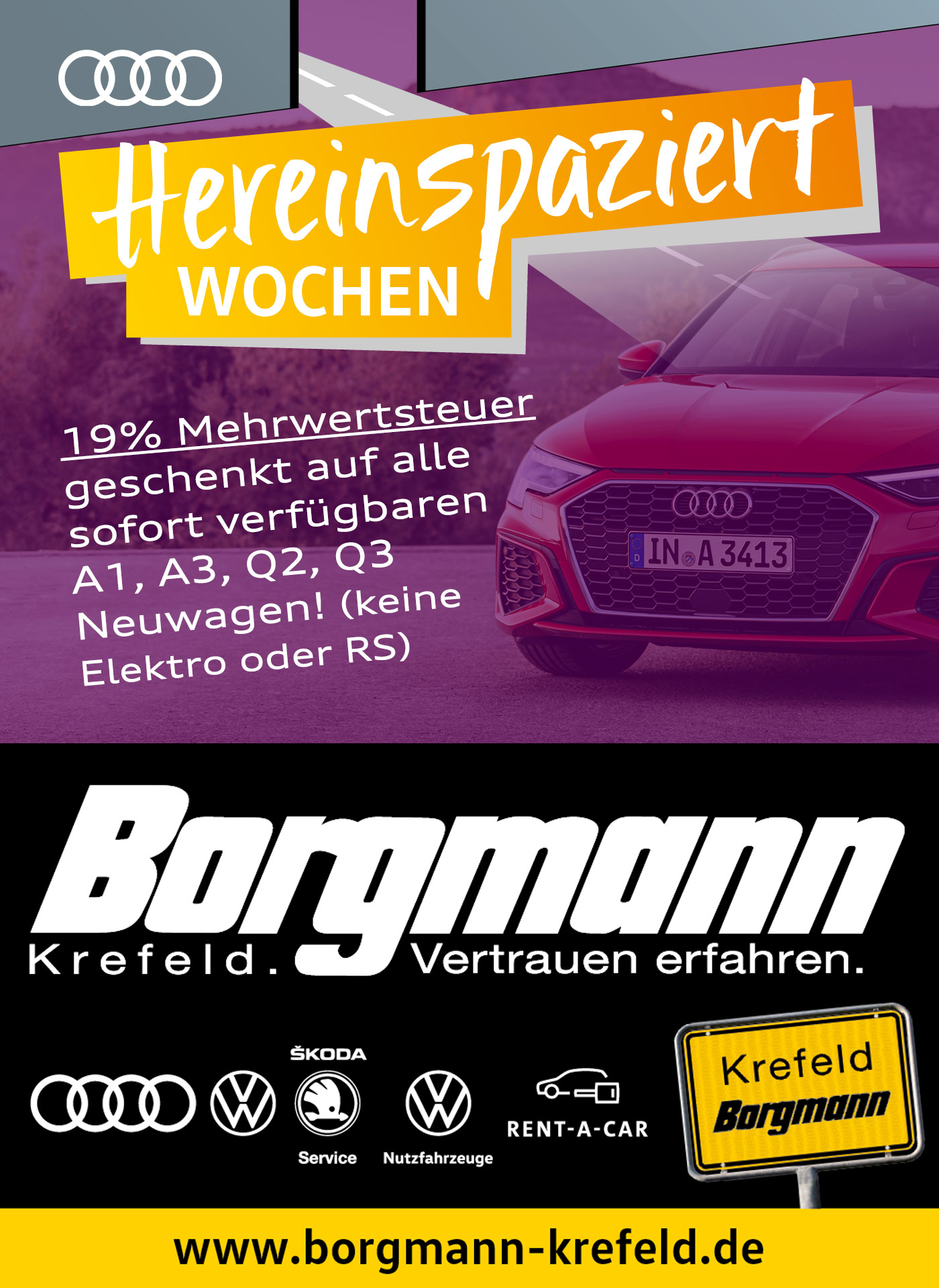 Audi Borgmann Hereinspaziert-Wochen Audi Borgmann Hereinspaziert-Wochen