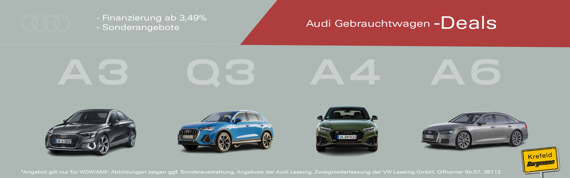 Audi Gebrauchtwagen-Deals