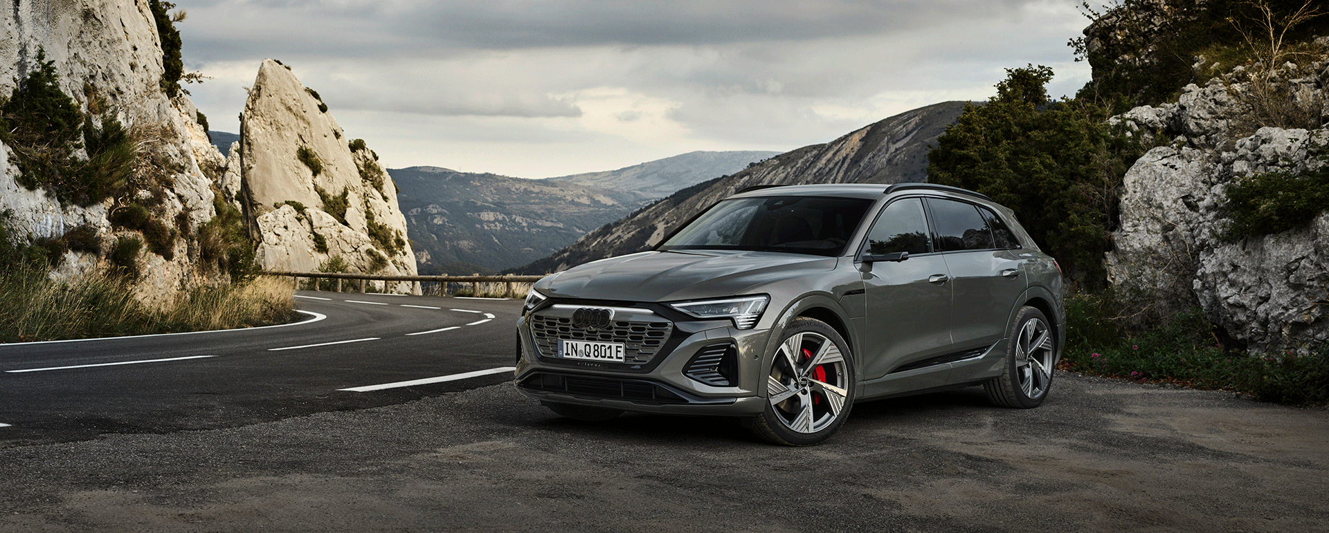 Audi Q8 e-tron im Autohaus Borgmann