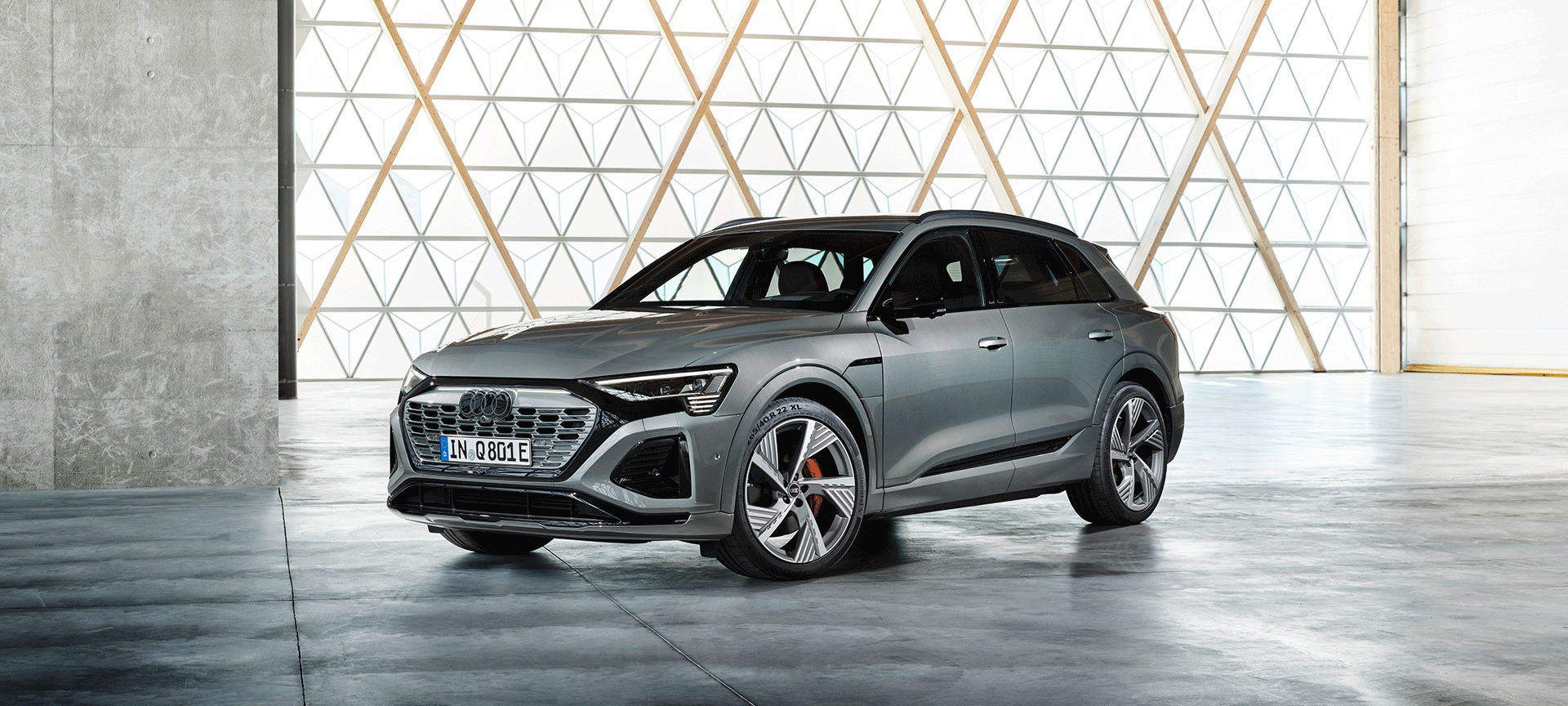 Audi Q8 e-tron im Autohaus Borgmann