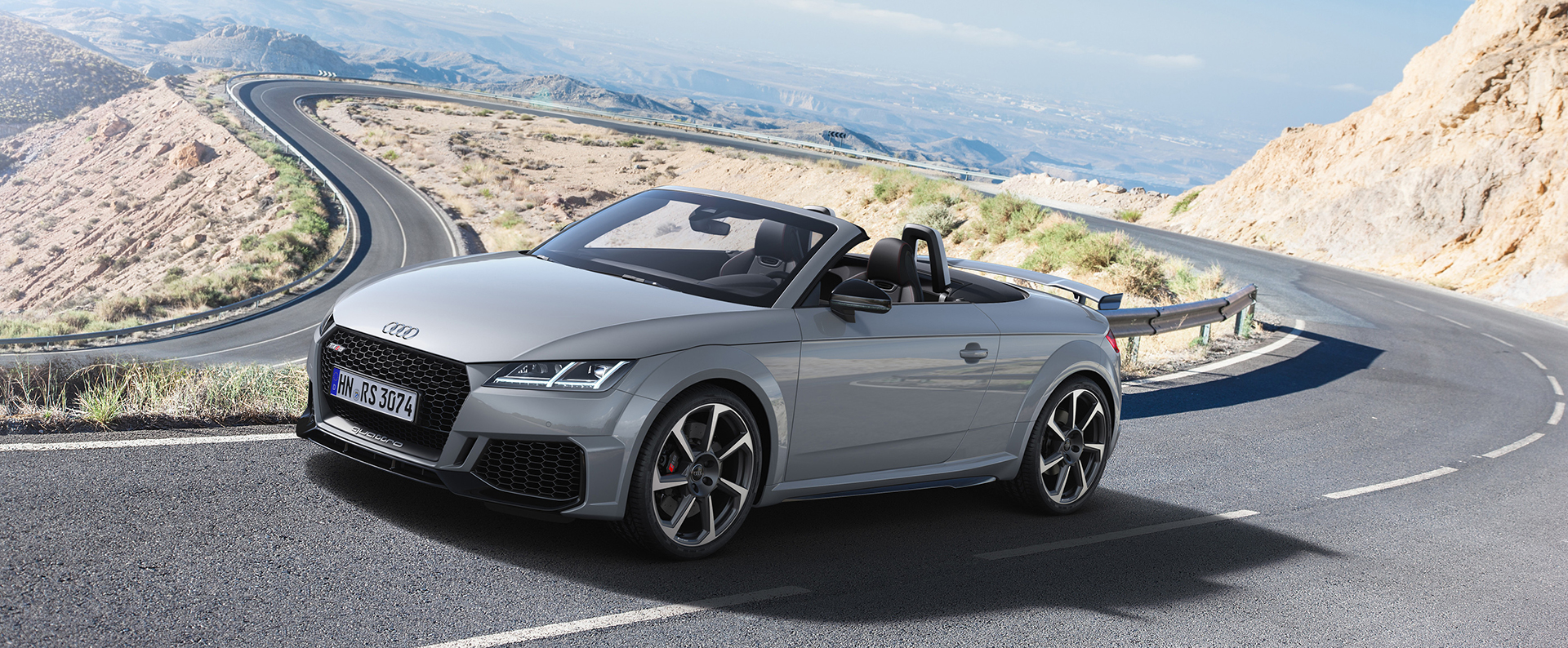 Audi TT RS Roadster im Autohaus Borgmann