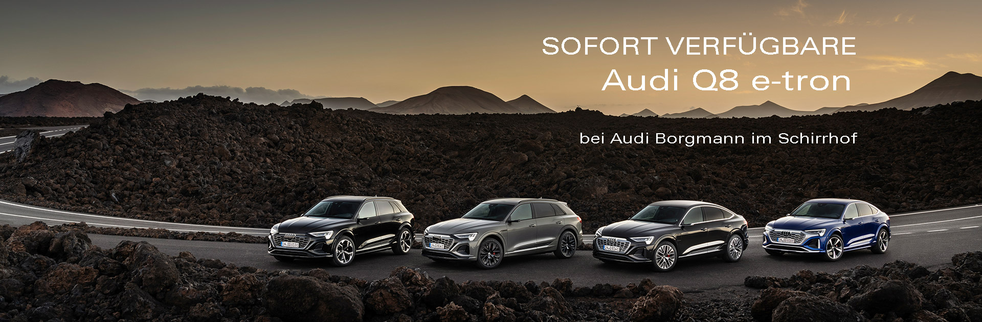 Audi Q8 e-tron sofort verfügbar Audi Q8 e-tron sofort verfügbar
