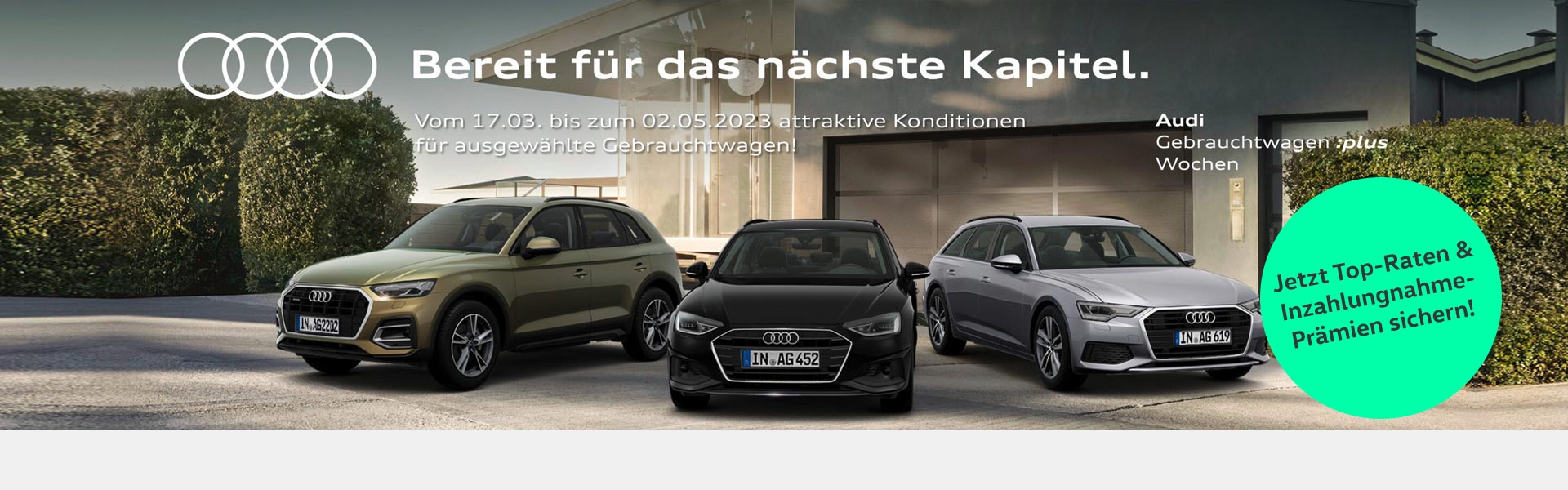Audi Gebrauchtwagenwochen Borgmann