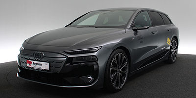 Der Audi A6 e-tron bei Borgmann im Schirrhof