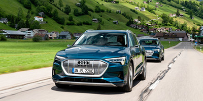 Audi e-tron im Autohaus Borgmann