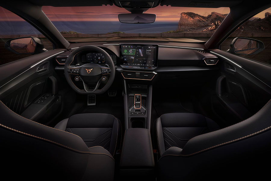 Der Innenraum von dem neuen Cupra Formentor Der Innenraum von dem neuen Cupra Formentor