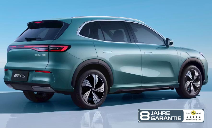 Geely E5 Pro Seitenansicht