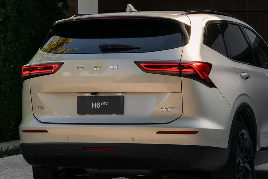Der neue GWM HAVAL H6 von hinten