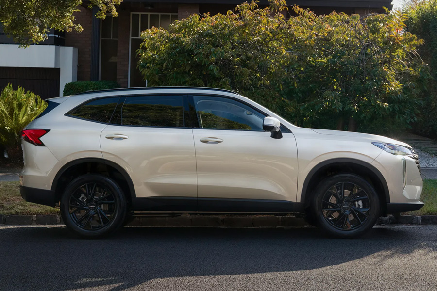 Der GWM HAVAL H6 von der Seite