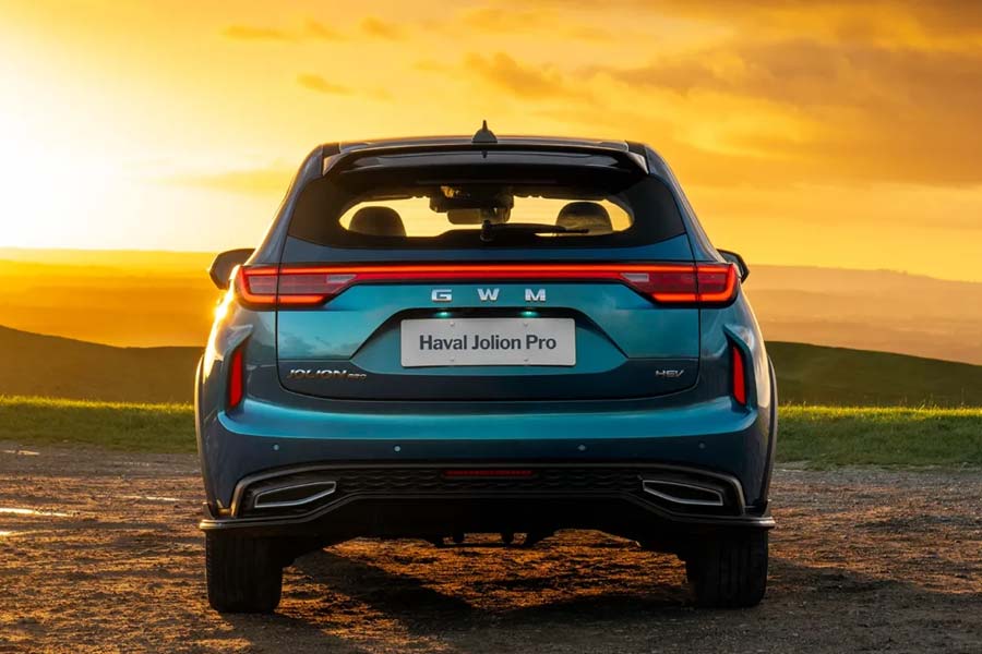 Das Heck vom neuen GWM Jolion Pro Premium Das Heck vom neuen GWM Jolion Pro Premium