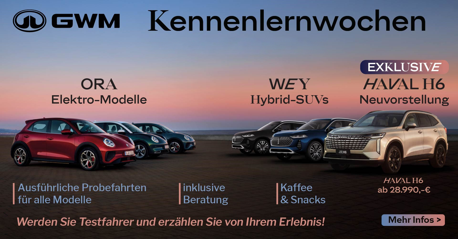 GWM Kennenlernwochen