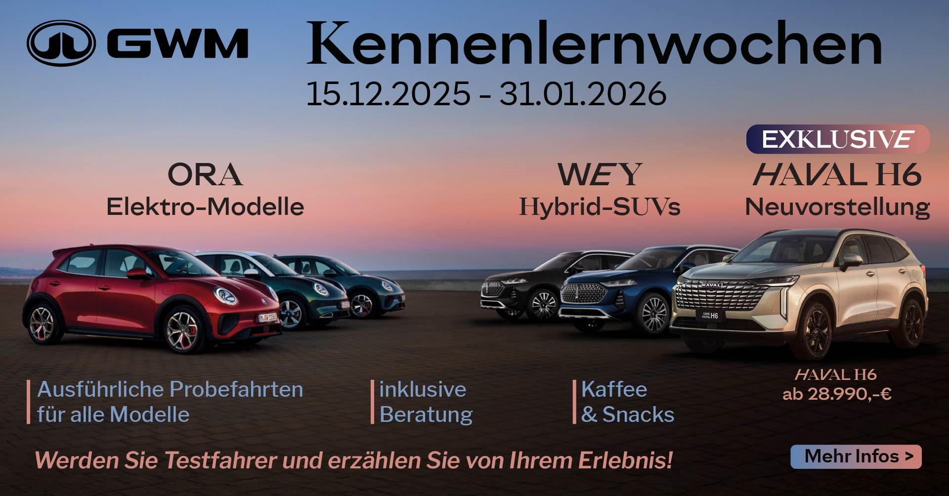 GWM Kennenlernwochen
