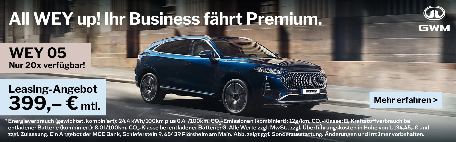 GWM Wey 05 Gewerbe-Leasing Angebot