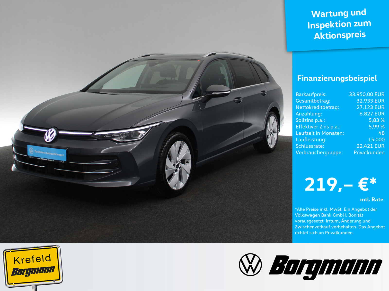 VW Golf VIII 1.5 eTSI Style