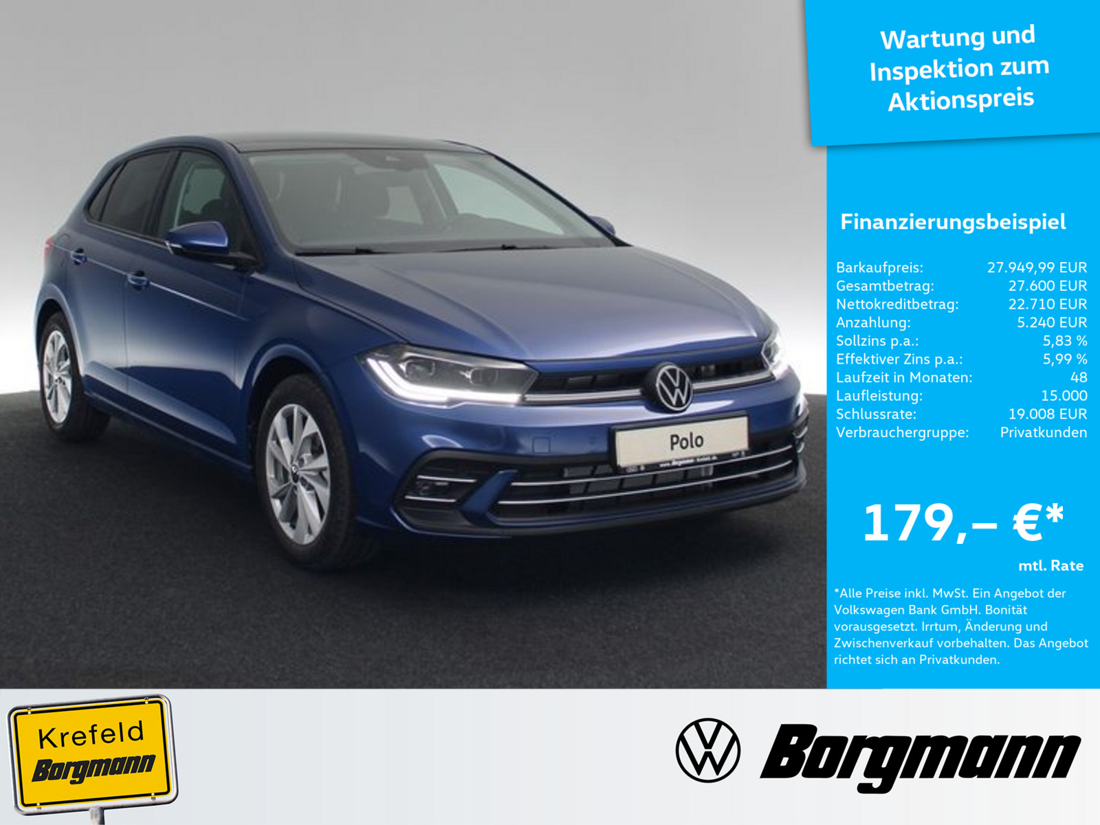 VW Polo 1.0 TSI Style