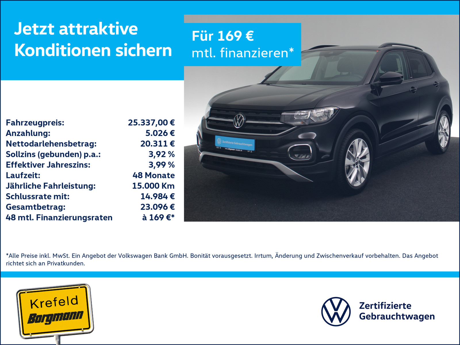 VW T-Cross 1.5 TSI Move