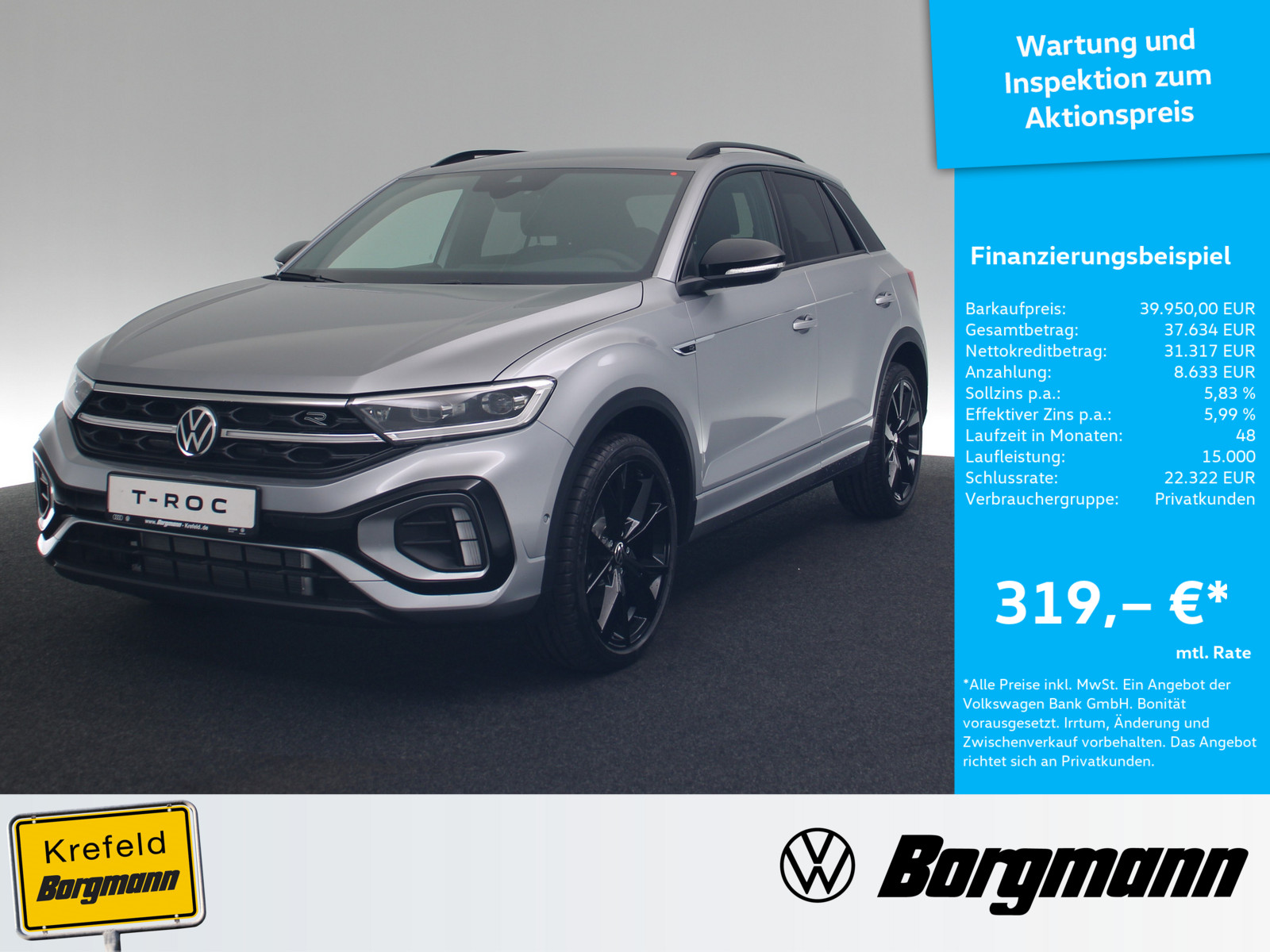 VW T-Roc 1.5 TSI R-Line