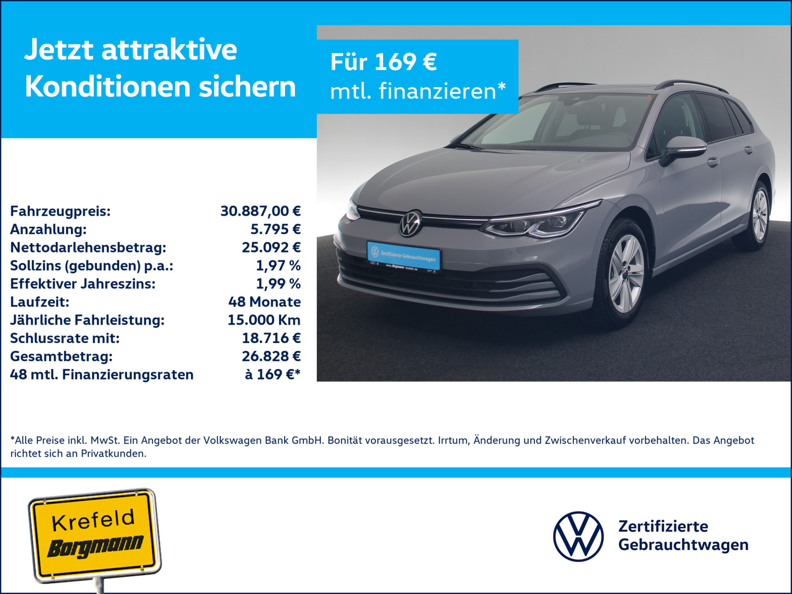 VW Golf VIII 1.5 eTSI Life