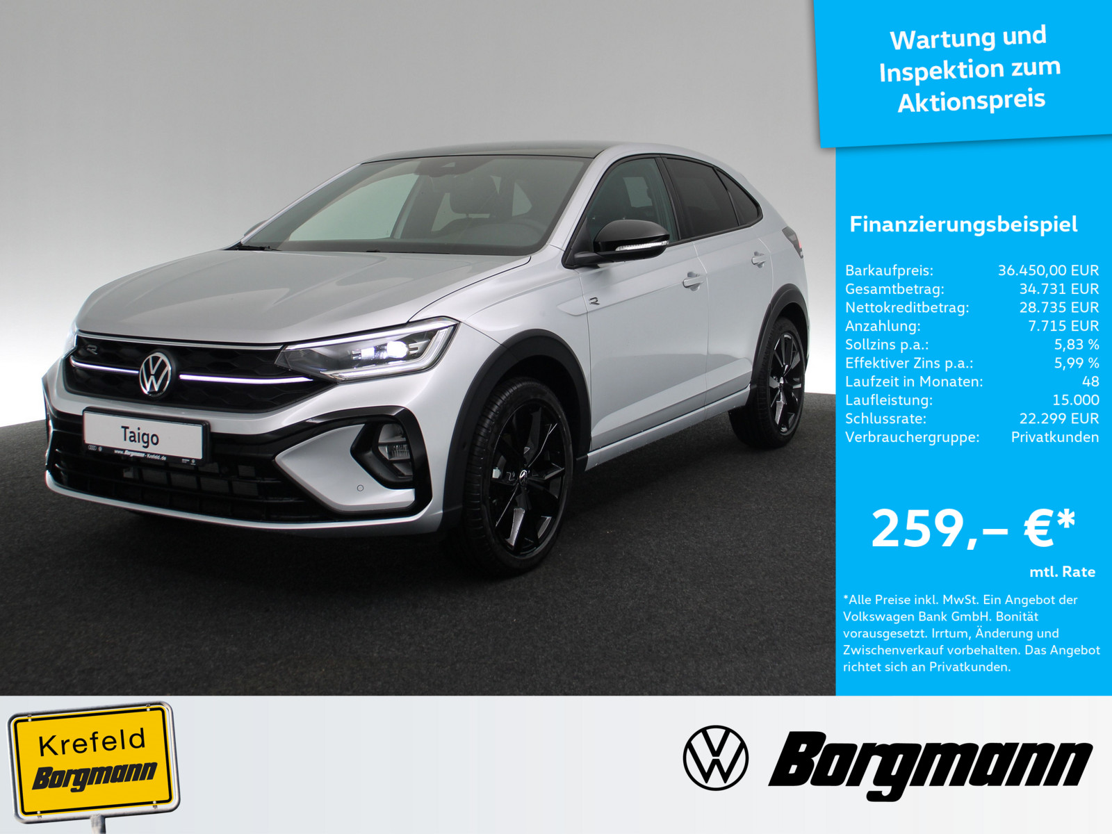 VW Taigo 1.5 TSI R-Line
