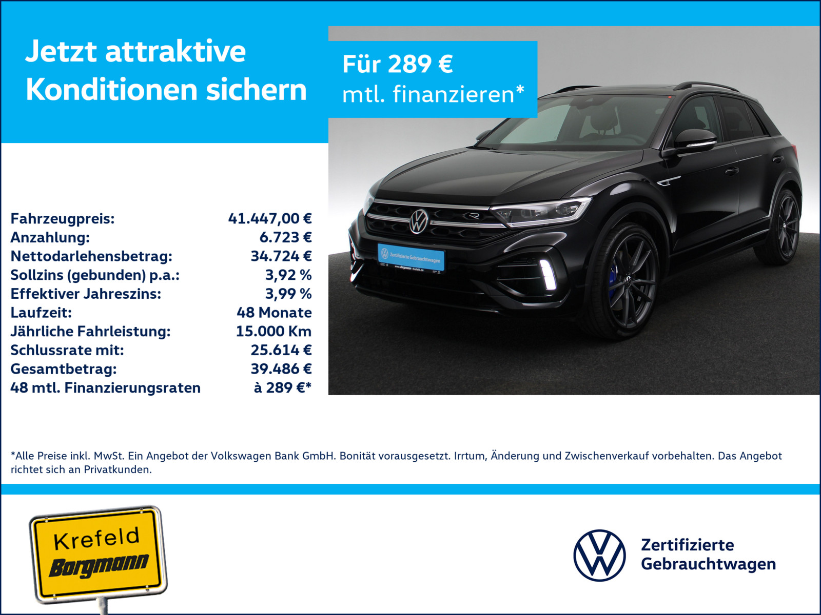 VW T-Roc 2.0 TSI R 4Motion