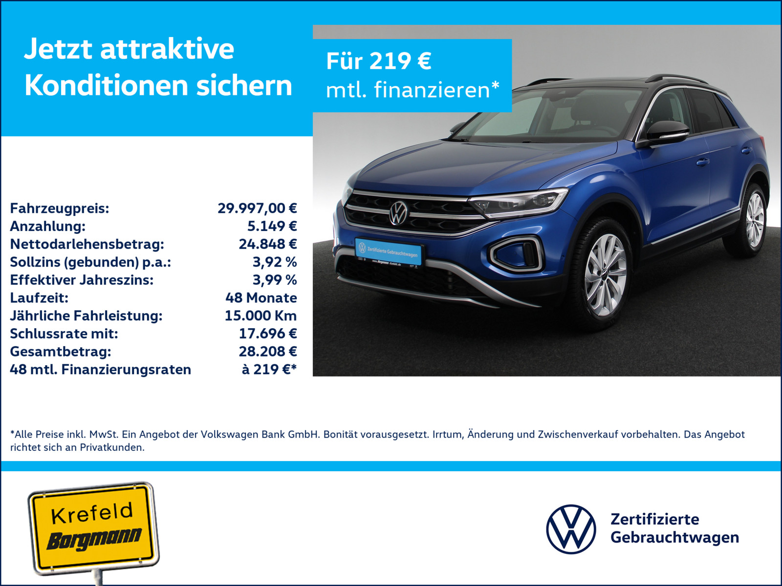 VW T-Roc 1.5 TSI Style