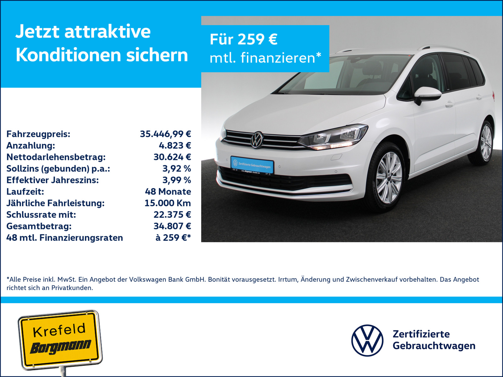 VW Touran 1.5 TSI Move
