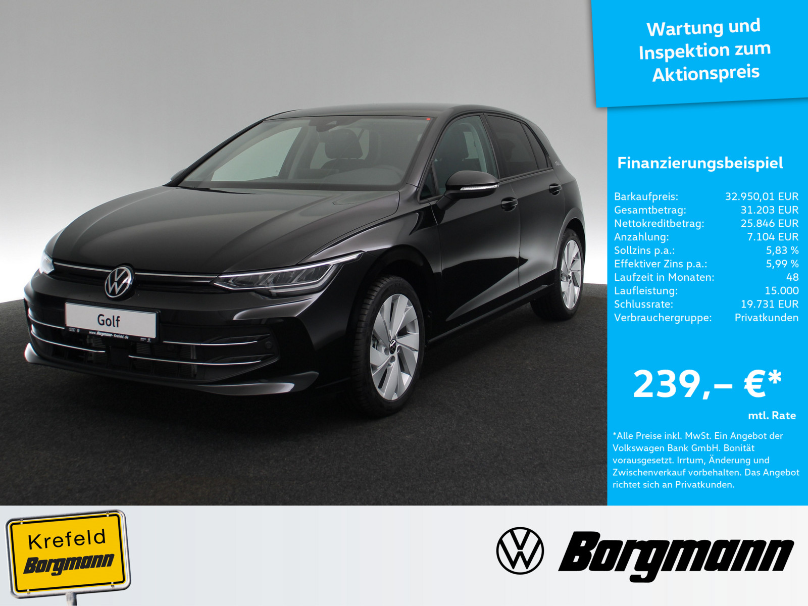 VW Golf VIII 1.5 eTSI Goal