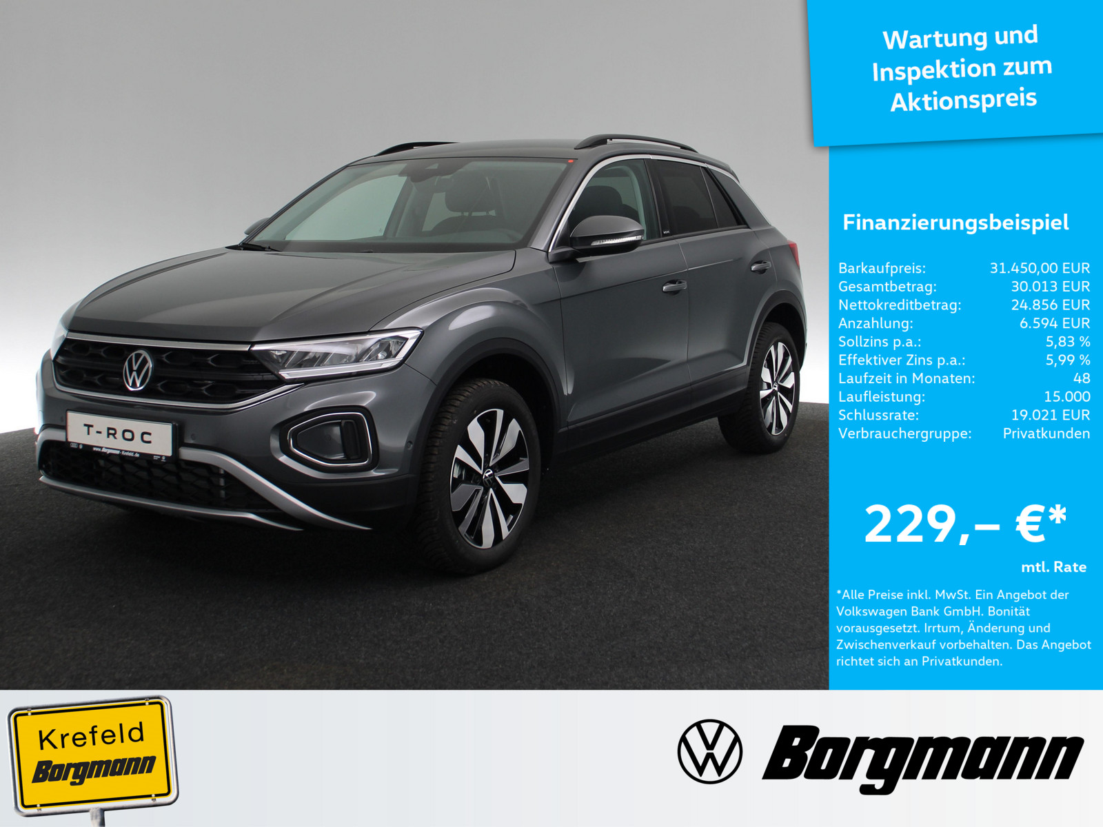 VW T-Roc 1.5 TSI Move