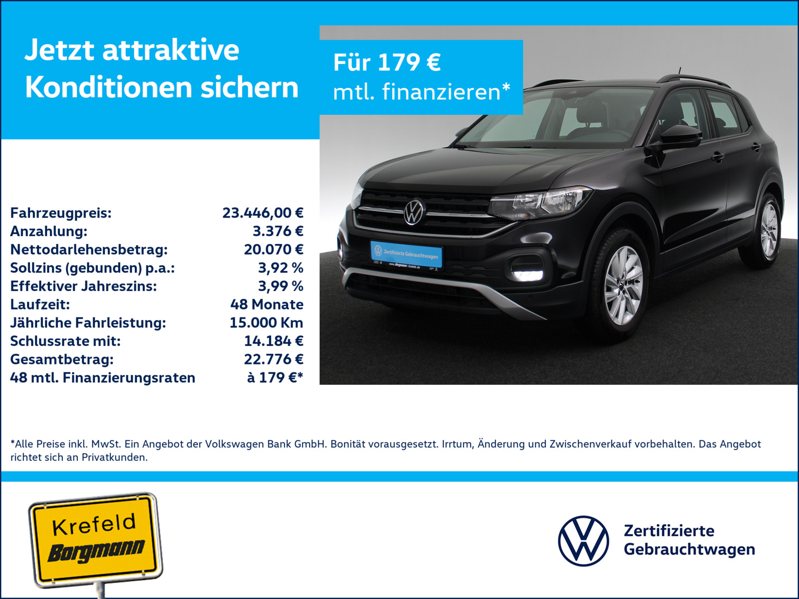 VW T-Cross 1.0 TSI Life