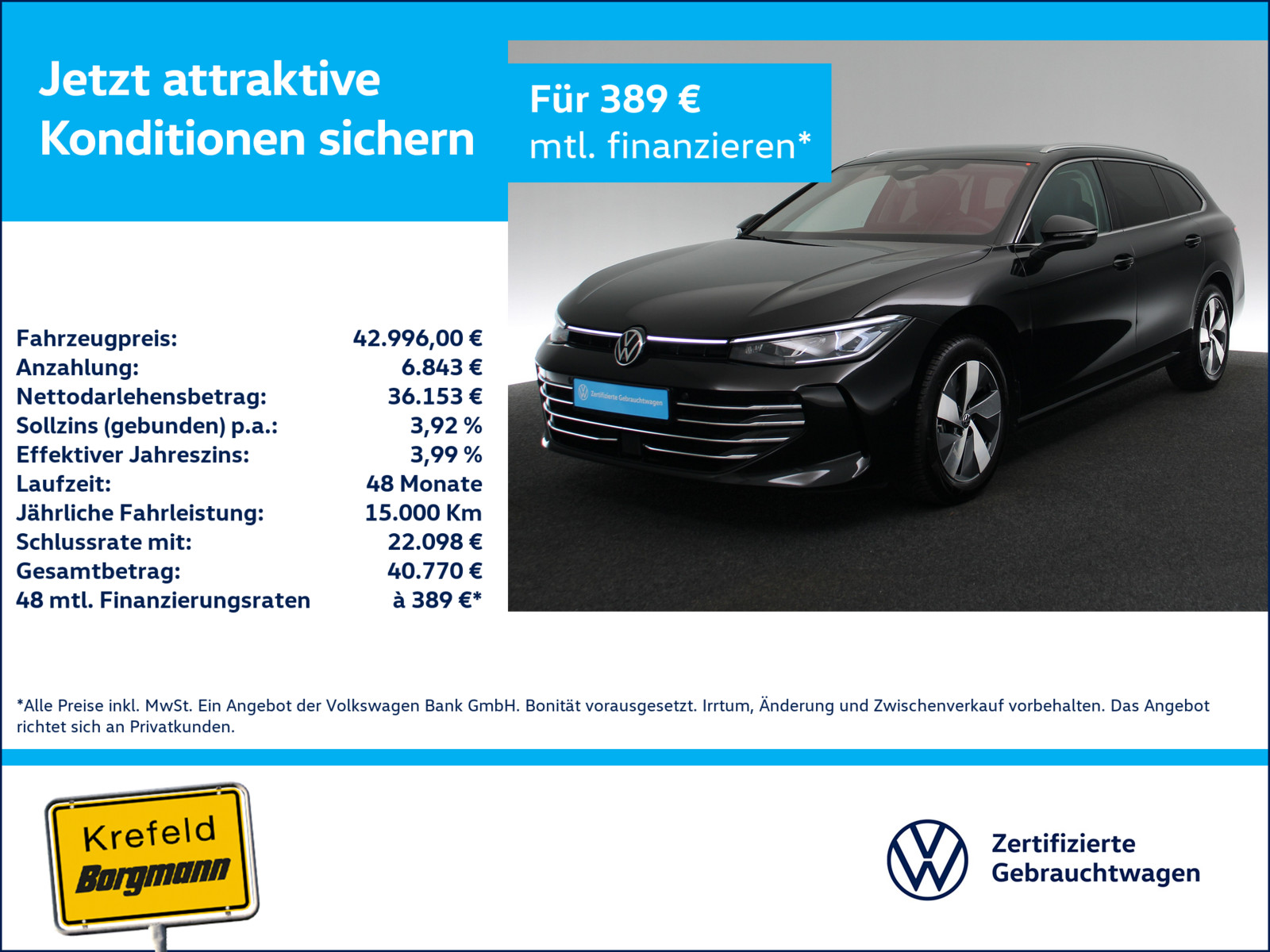 VW Passat 2.0 TDI Elegance