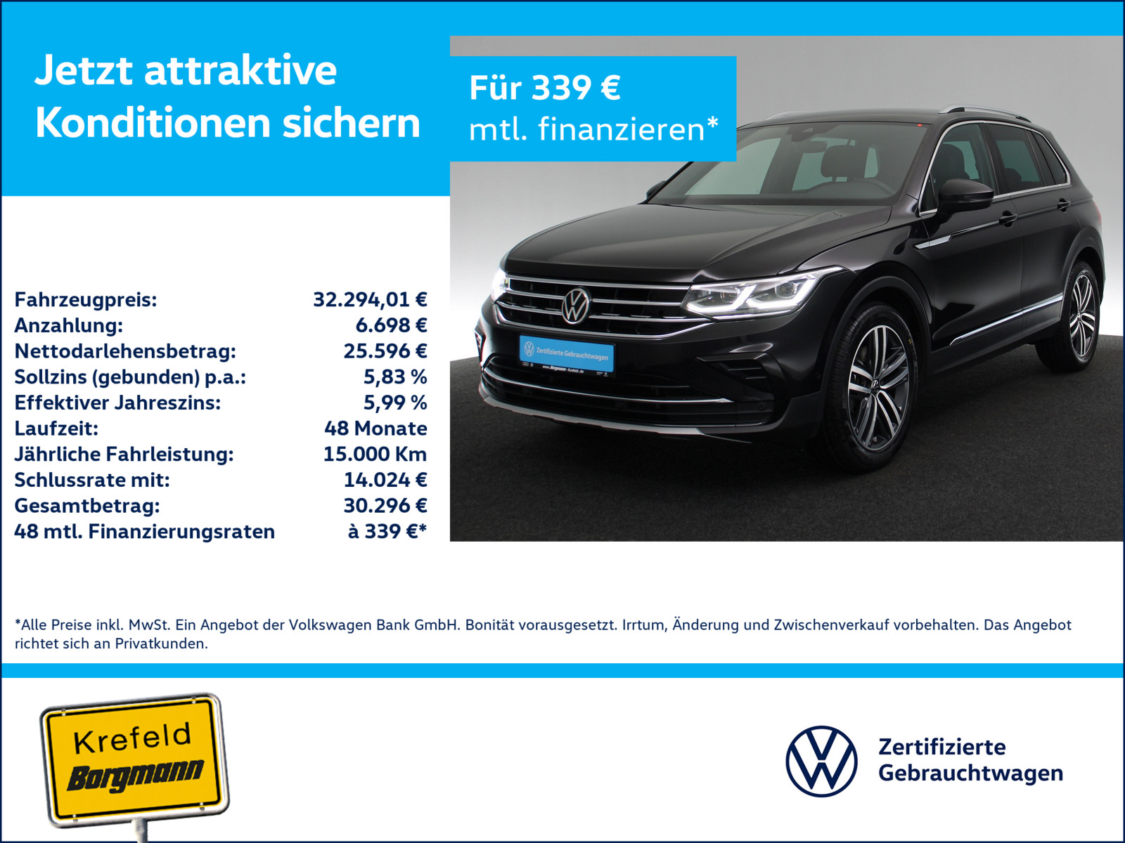 VW Tiguan 2.0 TDI Elegance 4Motion