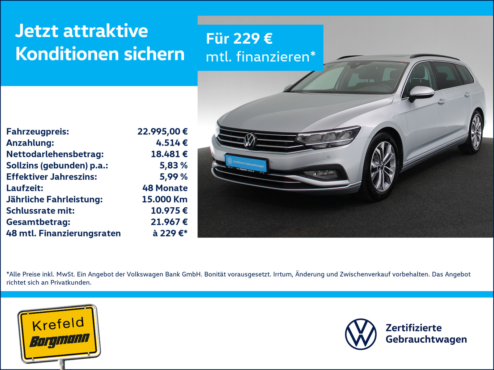 VW Passat Variant 2.0 TDI Business