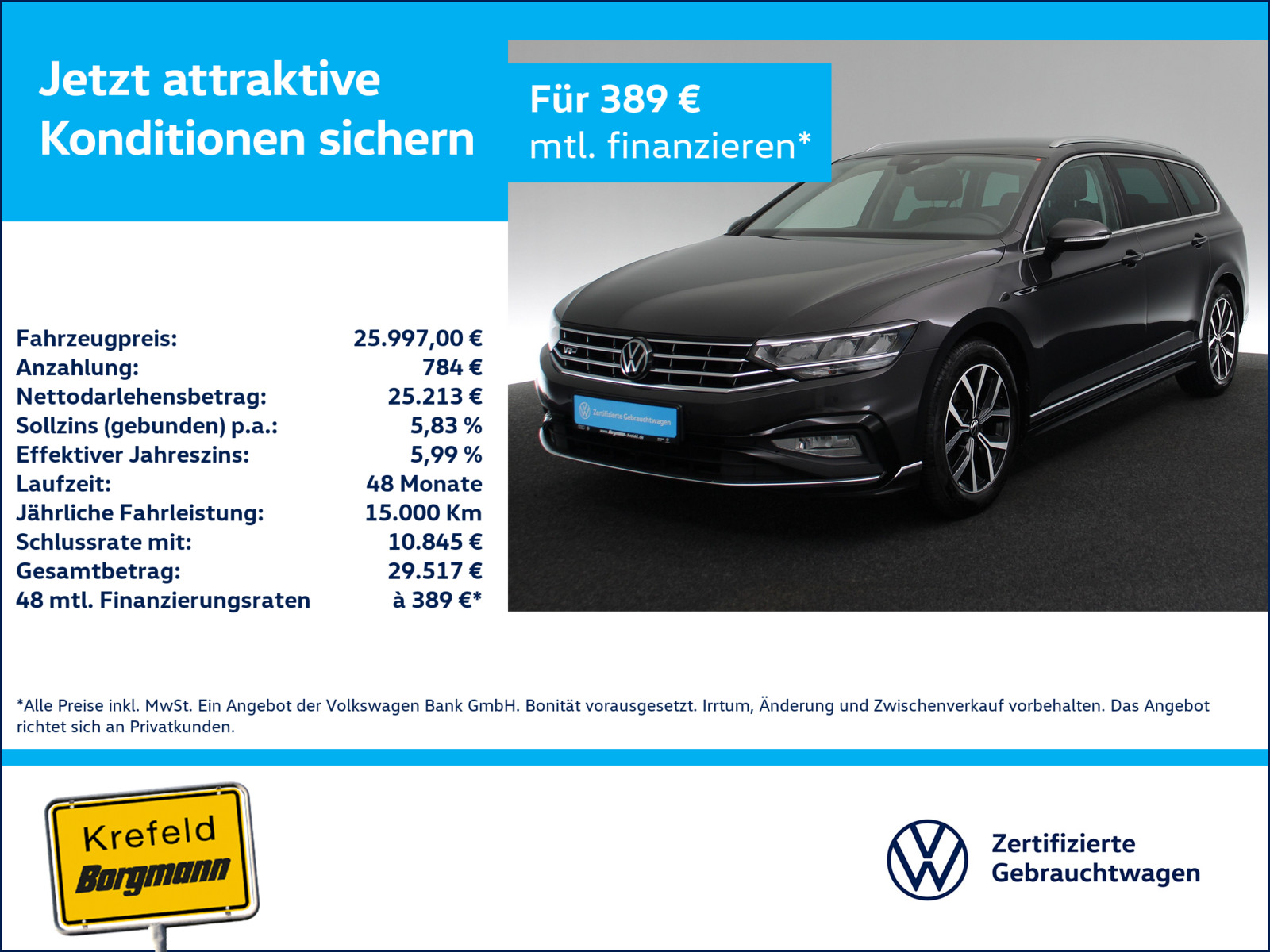 VW Passat Variant 2.0 TDI Business