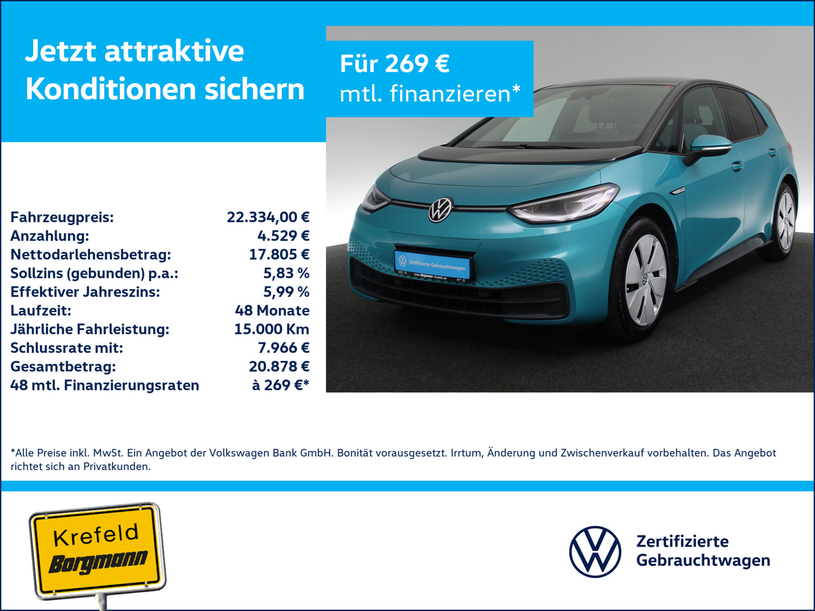 VW ID.3 Pro Performance Tech