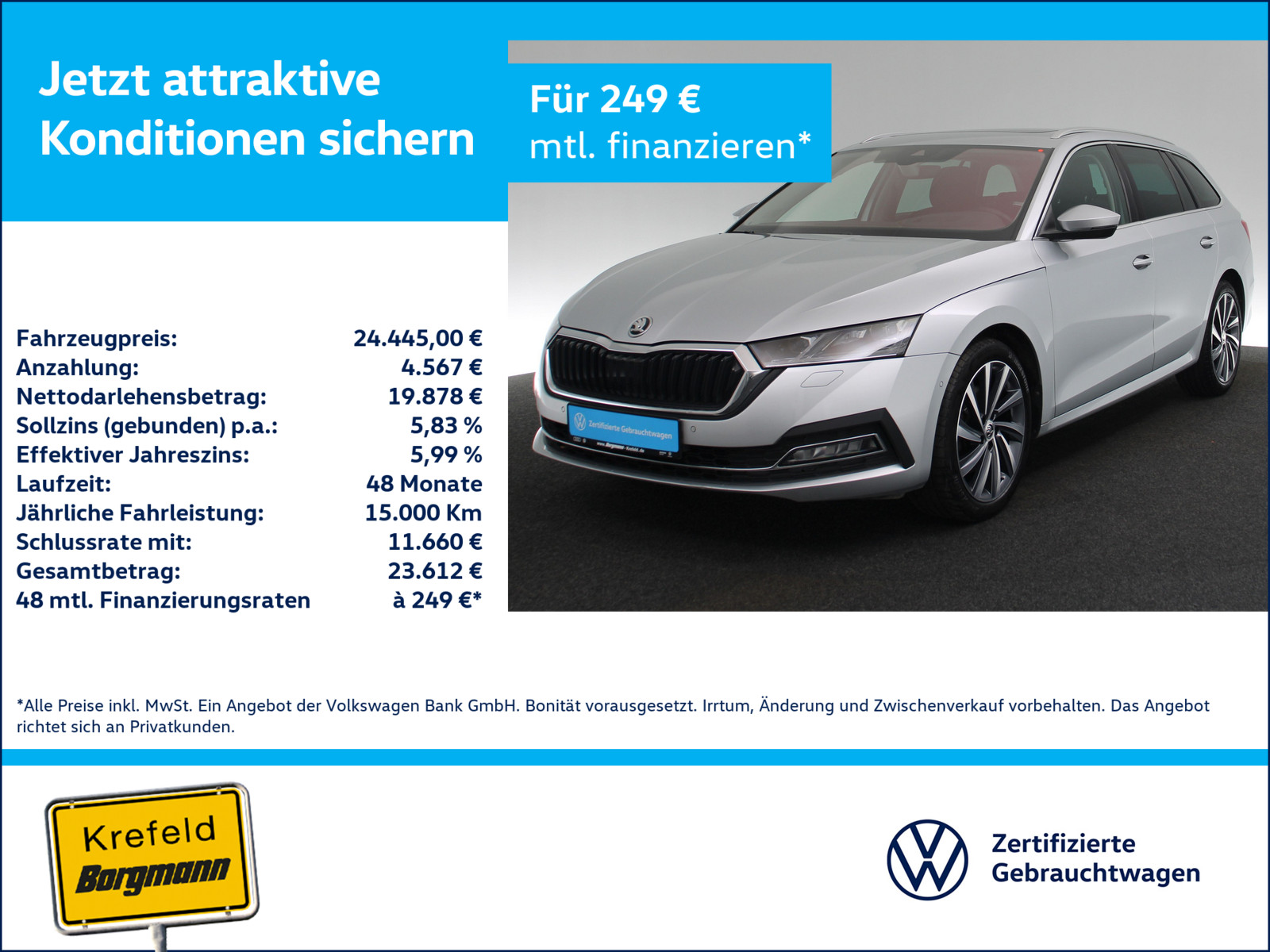 SKODA Octavia Combi 2.0 TDI DPF Style