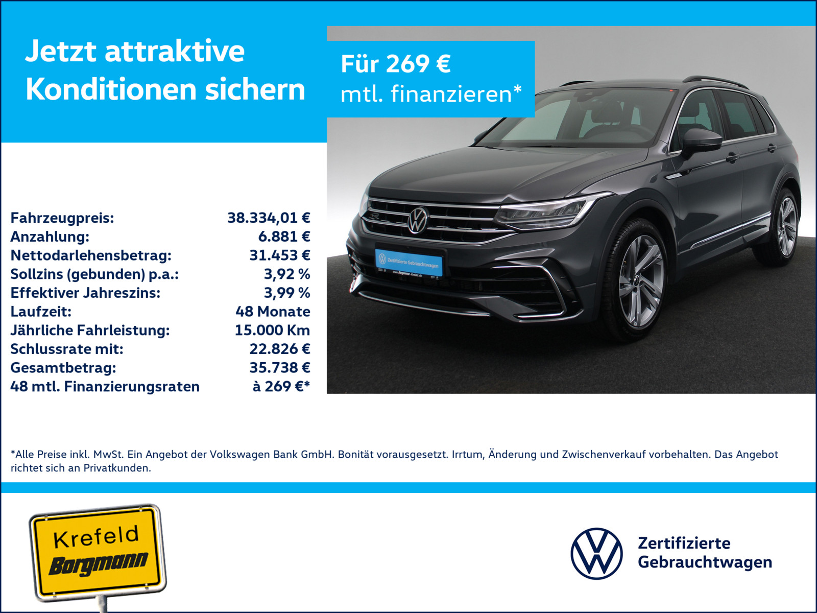 VW Tiguan 1.5 TSI R-Line
