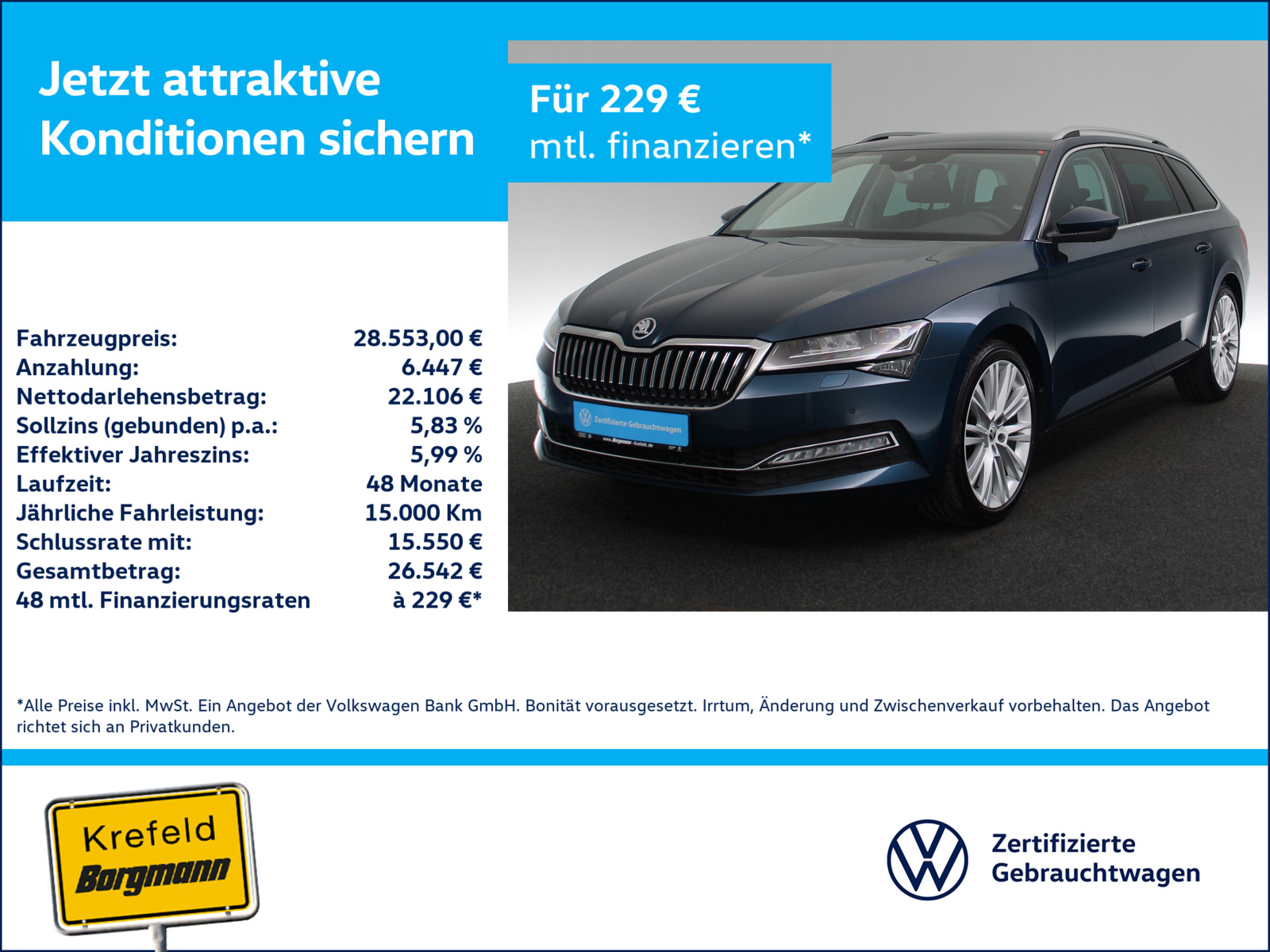 SKODA Superb Combi Style